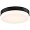 Access Lighting Roma, LED Flush Mount, Matte Black Finish, Opal Glass 20826LEDD-MBL/OPL - alternate 4